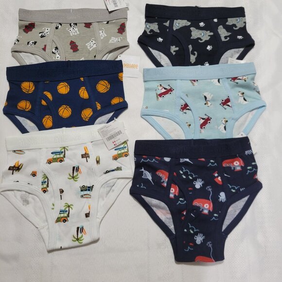 Gymboree size 3-4 boys NWT Underwear 6 pair. Mixed Bin Z33 - Picture 3 of 3
